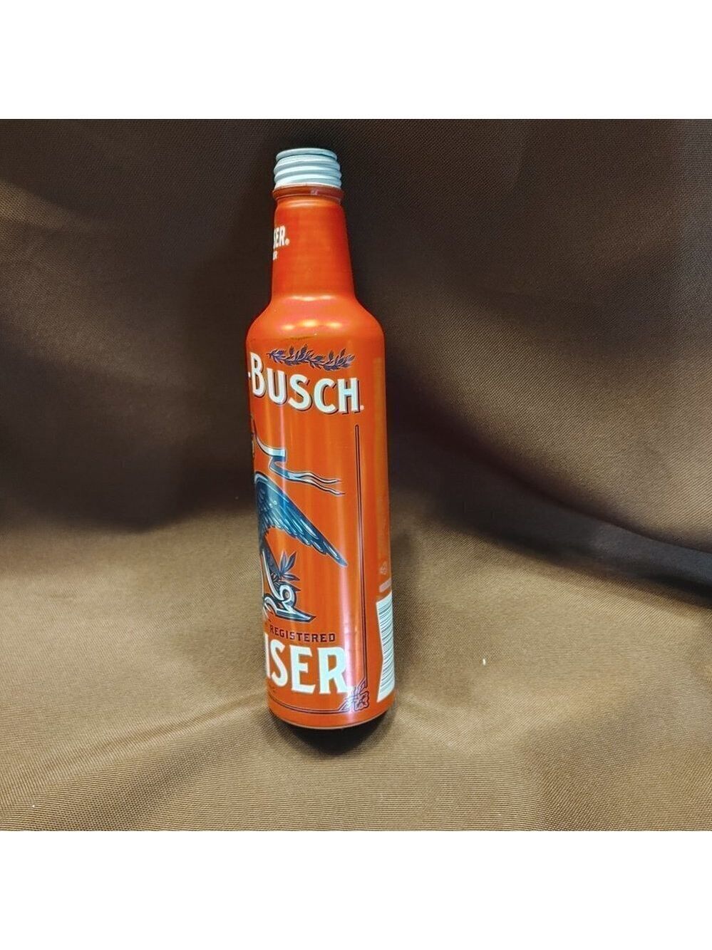 Budweiser Anheuser Busch Aluminum Bottle Red White Blue Eagle - Picture 3 of 9